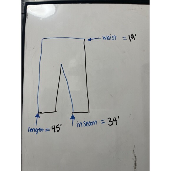 Levi's 501 Button Fly Mens Jeans Size (fits W 40x45 L)  Med. Wash Tall Man Jeans - Picture 8 of 9